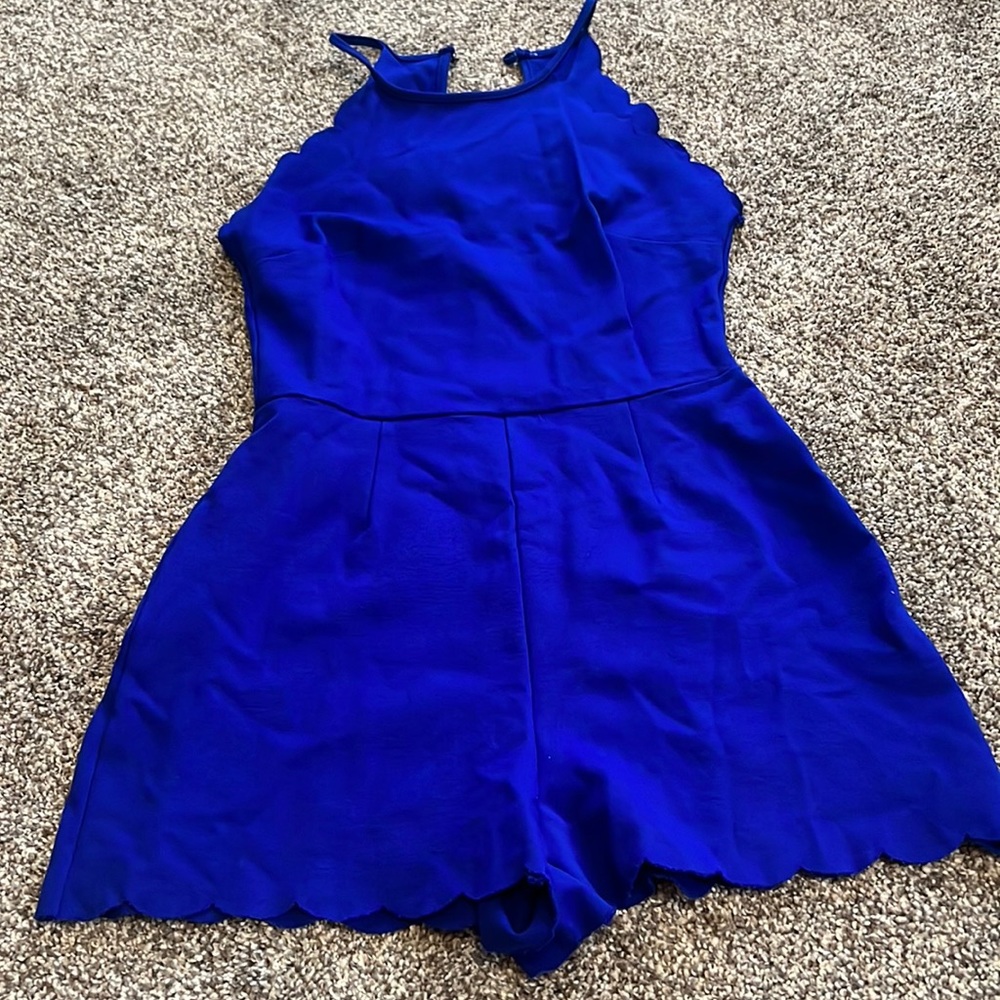 Blue romper